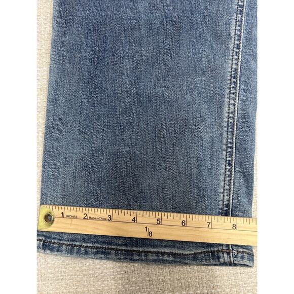 Maurices MidRise Jeans Straight Leg Light Wash 5 Pocket Blue Denim Plus Size 22W - Picture 9 of 14